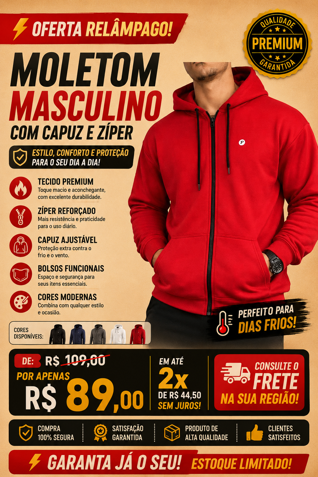 Moletom Masculino