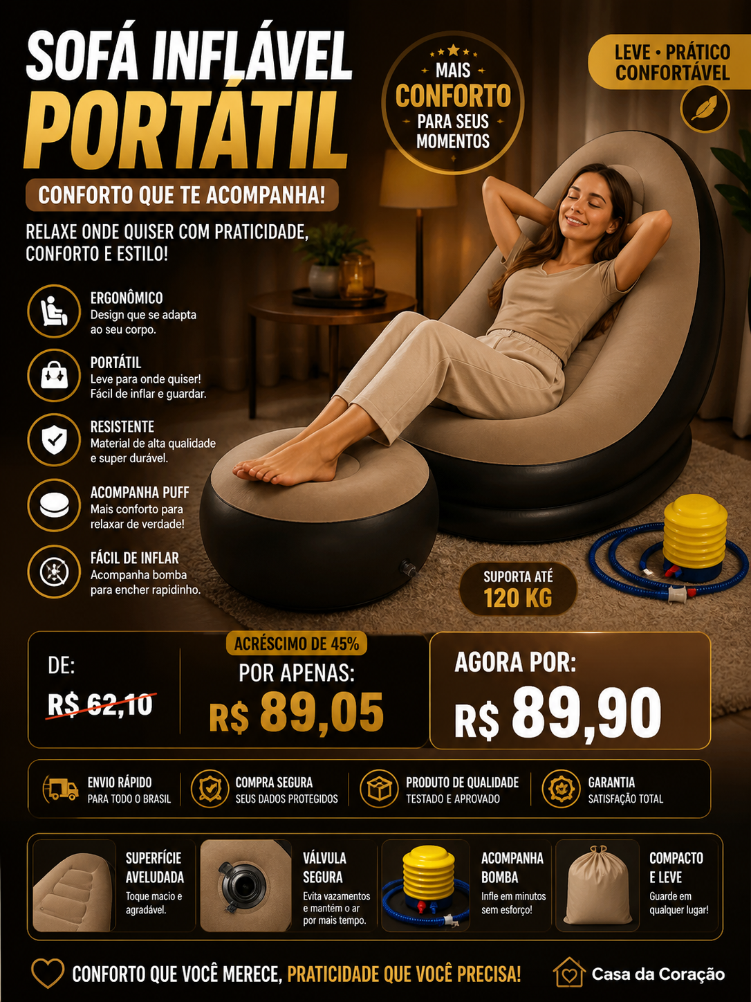 Sofá Inflável